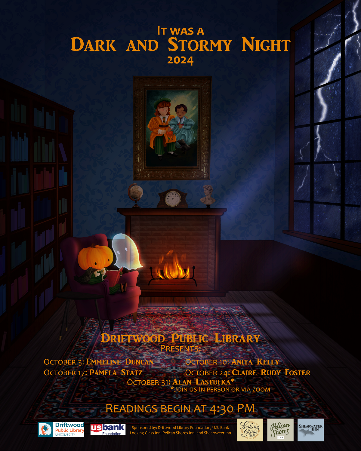 Dark & Stormy Nights Poster